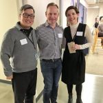 Photo of Tina Weyand, Mark Okerstrom, and John Kim
